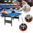 Goplus Foldable Indoor/Outdoor Use Table Billiard Table (89mm Thick)