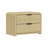 Grace 28" W Modern 2-Drawer Nightstand in Natural Oak with Black Legs-1276468011