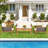 Jarif Acacia 8 - Person Patio Conversation Set with Cushions-189067884