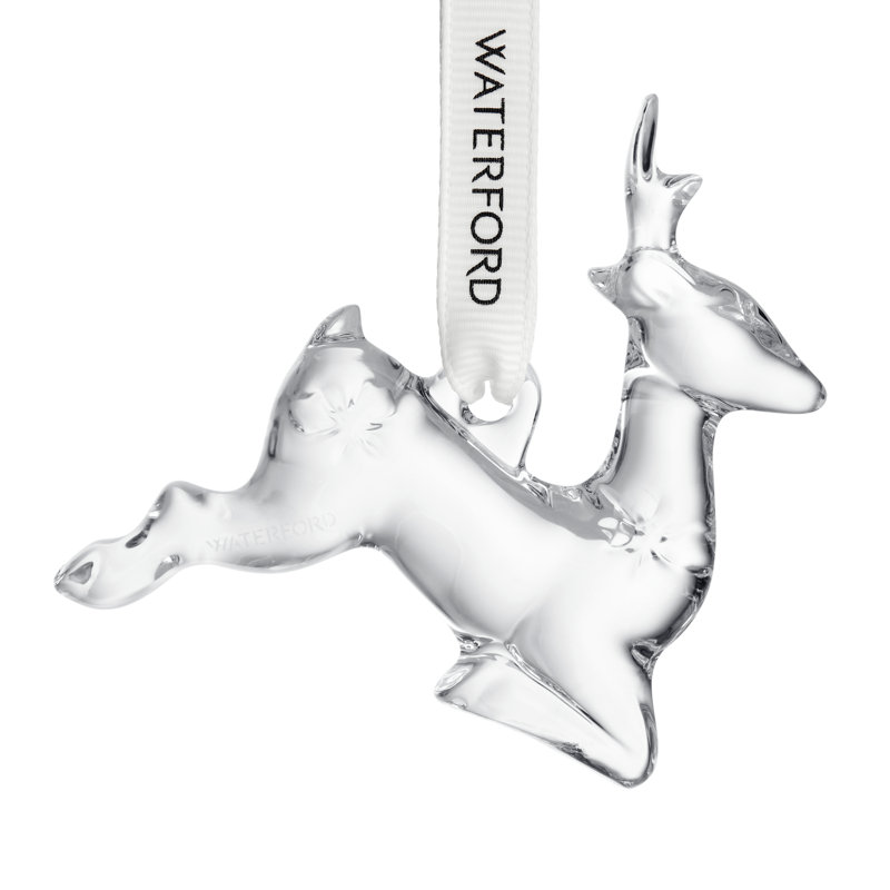 Waterford Mini Reindeer Ornament