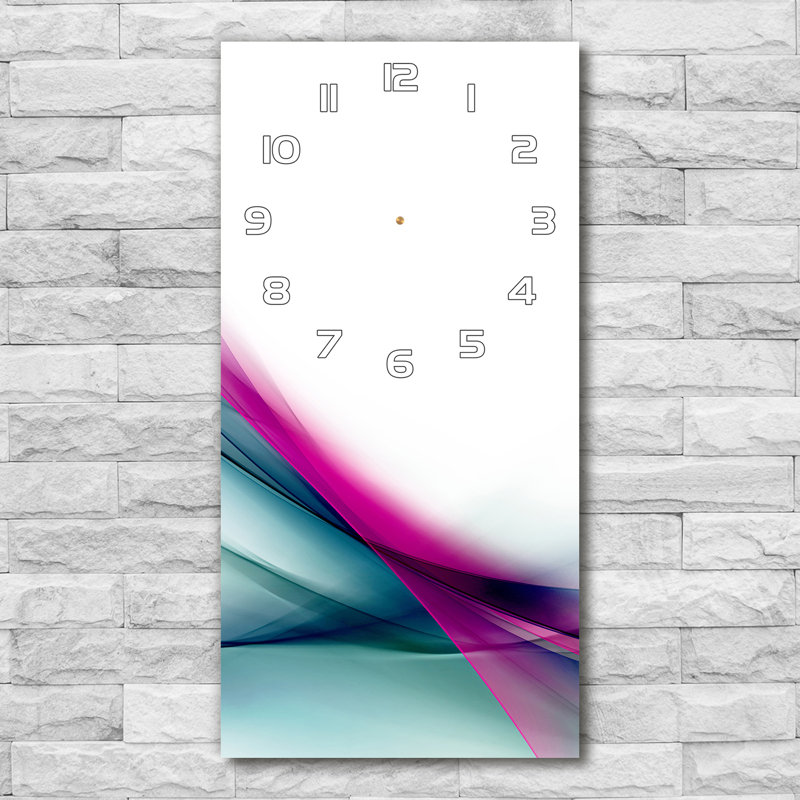 Jaouad Glass Wall Clock
