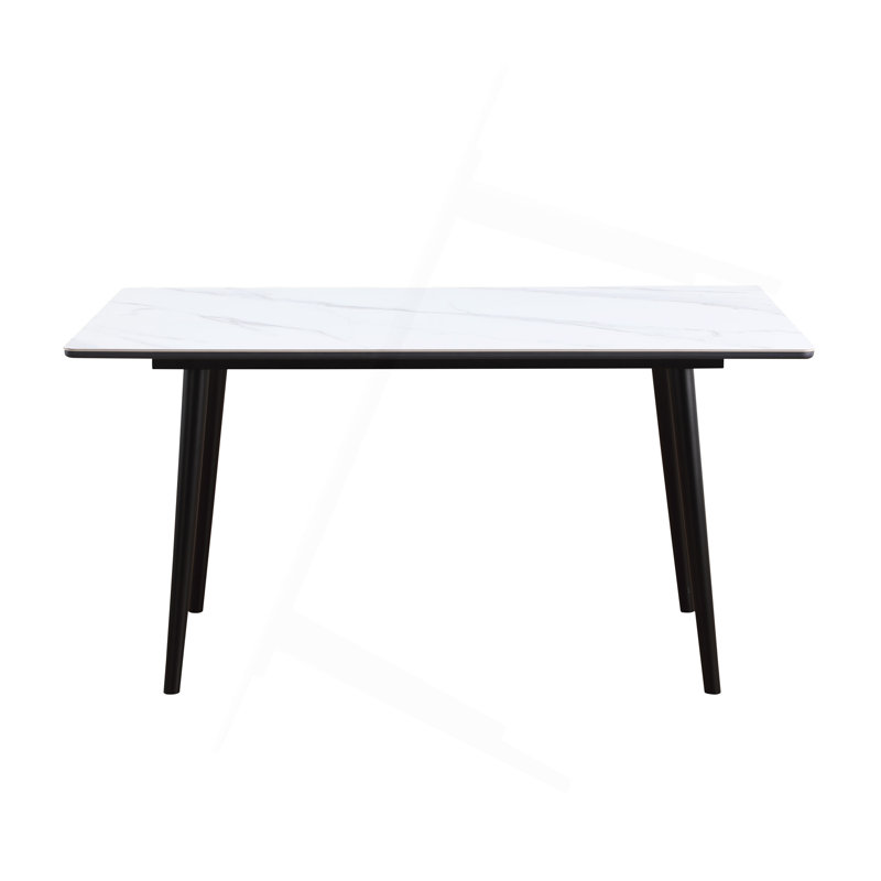 Table de salle à manger moderne et moderne 1Pc, Blanc