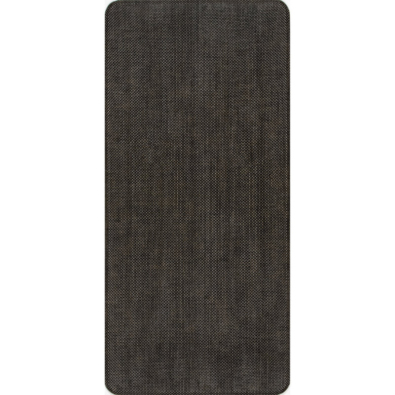 Tapis anti-fatigue Markleville, Rectangulaire 1 pi 8 po x 3 pi 6 po, Gris foncé