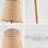 Boho Hand Woven Rattan Table Lamp Plug-In With On/Off Switch