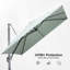 274cm X 274cm Rectangular Cantilever Parasol-1646729720