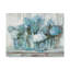 «Hydrangeas in Glass Jars Blue» par Carol Rowan, reproduction d'art sur toile tendue-889043767