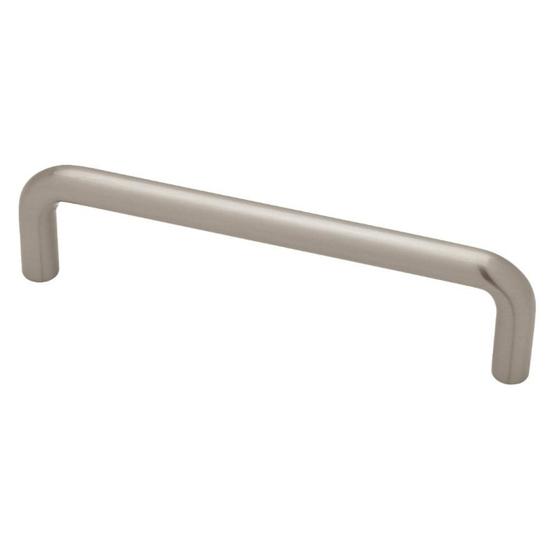 4" Builder's Program Wire Pull, Satin Nickel