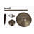 Kulcher Antique Brass Low Voltage Metal Pathway Light