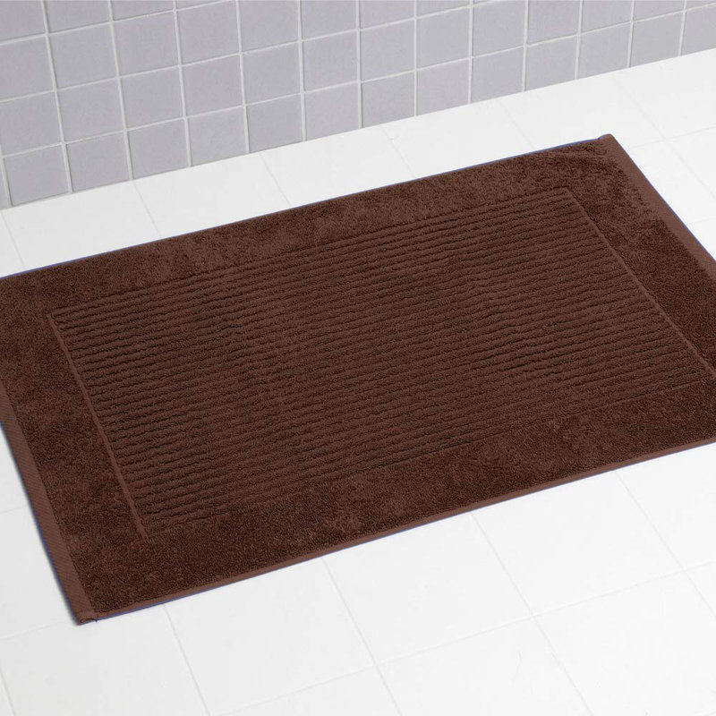 Linens Limited Non Slip Bath Mat, Bathroom Accessory for Spa Experience, Soft and Luxurious, Turkish Cotton, Super Absorbent Long Rug, Machine Washable