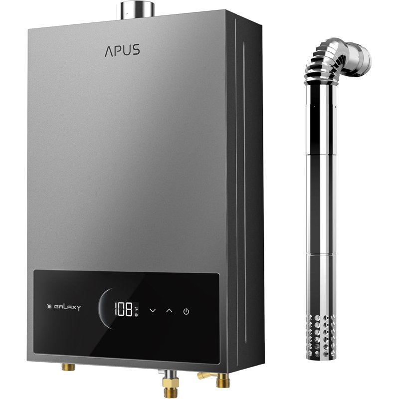 Chauffe-eau sans réservoir au gaz propane, 4,42 gallons par minute, Propane