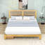 Lit plateforme en bois avec tiroirs de rangement et tête de lit-637032700-637032701