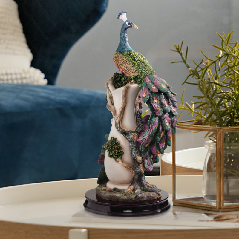 Peacock Sculpture