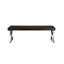 Table basse moderne à pieds croisés avec rangement Pangea Home Alexa-1231162719