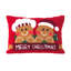 Coussin 18 po en forme de pain d'épice pour garçon et fille