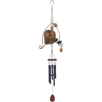 Brass Owl Chime