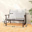 Banc oscillant d'extérieur, fauteuil pour 2 personnes
