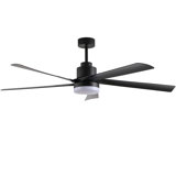 Quentin 65" Dimmable LED Ceiling Fan with Remote Control