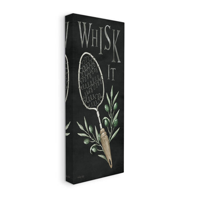«Whisk It Vintage Kitchen» par Cindy Jacobs sur, H 24 po x l 10 po