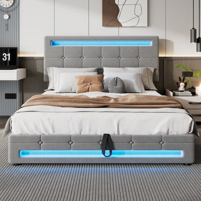 Cybill Upholstered Ottoman Storage Bed