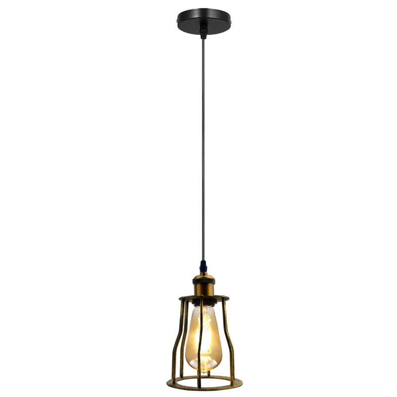 Sudley 1 - Light Black Geometric Pendant