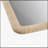 Natural Rattan Rectangle Wall Mirror for Stylish Home Decor