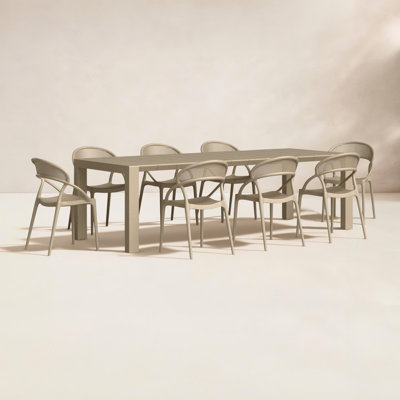 Farrah 118" Patio Dining Set