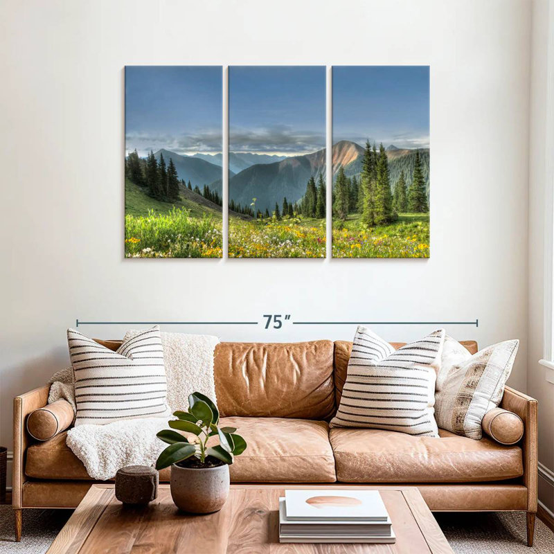 Alvord Rocky Mountain National Park Meadow, 36" H x 57" W