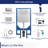 2-Piece Toilet Elongated Dual-Flush Wall Mounted Toilet With Concealed In-Wall Tank (Seat Included)-96101907