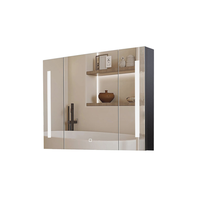 Miroir 36x26 pouces à DEL avec miroir anti-buée à intensité variable