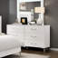 Commode de 6 tiroirs de rangement Glam