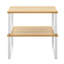 Frame Mounted Spice Rack with Adjustable Racks-1505202030
