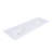 Viterbo 73" Double Bathroom Vanity Top in High Gloss White Stone Finish with Sink
