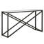 Calix Glass Top Console Table-99930470-50309257