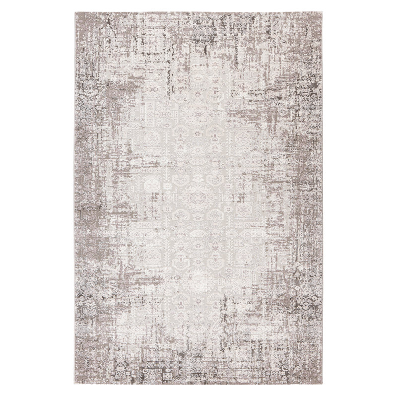 Phoenix Oriental Area Rug, Taupe, Rectangular 160 x 230cm