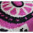 Canvello Checkered Feather Throw Pillow