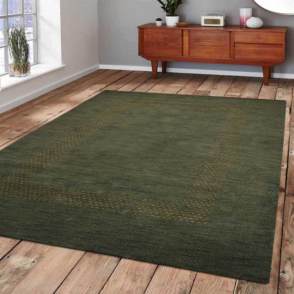 Union Rustic Cecilio HAND KNOTTED LOOM WOOL ECO-FRIENDLY AREA RUGS ...