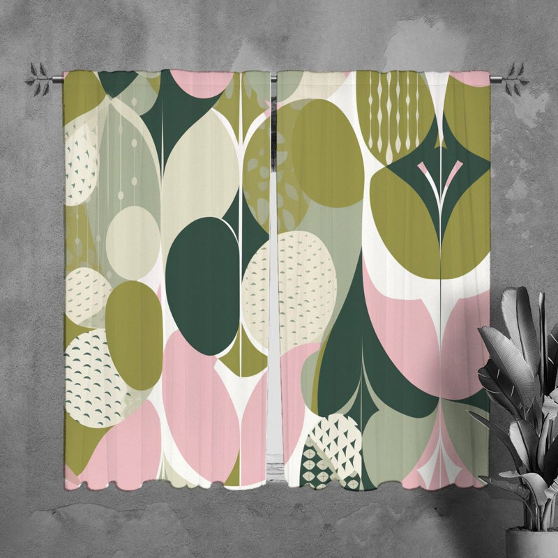 Sauw Room Darkening Curtain Pair, 40" W x 61" L