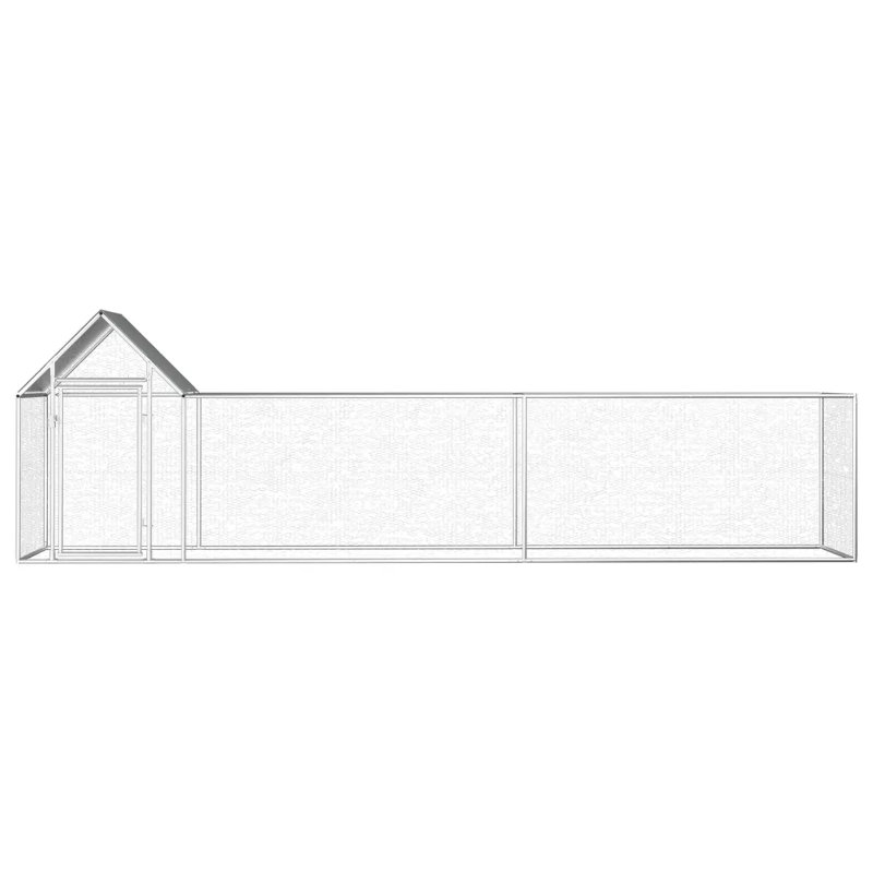 Coker 21.5m² Chicken Coop, 150cm H x 500cm W x 100cm D