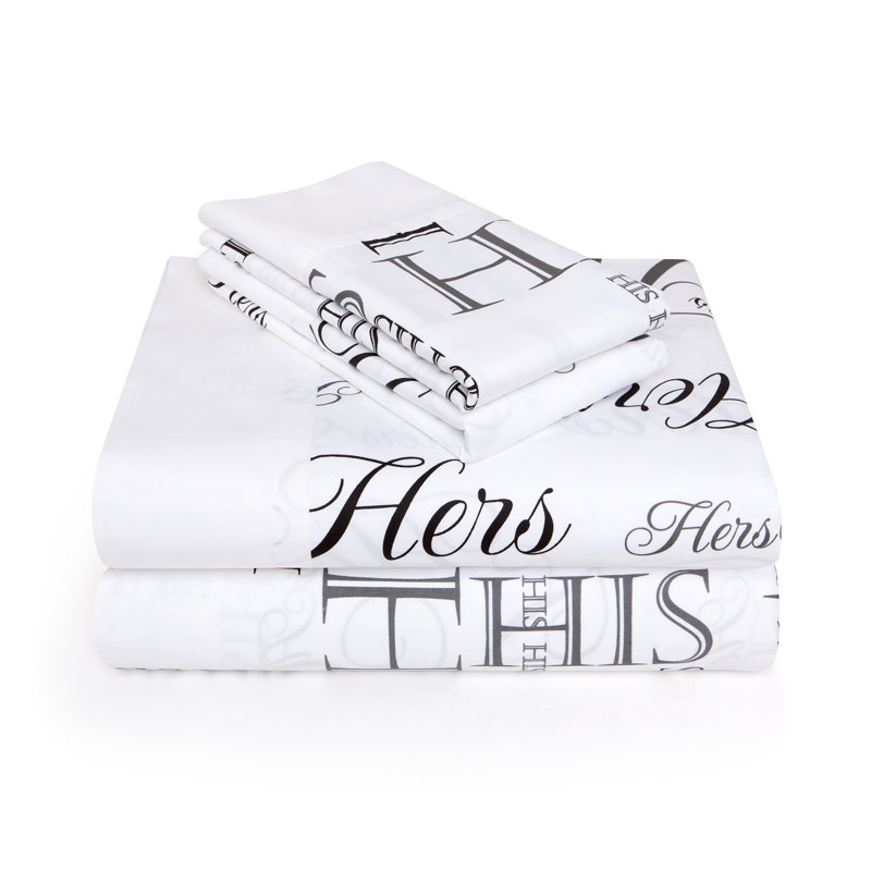 Sateen Sheet Set, Queen Sheet Set + 2 Pillowcases, Black