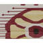 Flatweave Wool Ikat Area Rug