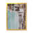 Impression dorée sur toile encadrée