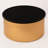 Modern Accent Cylindrical Round Coffee Table with Black Top-106785945
