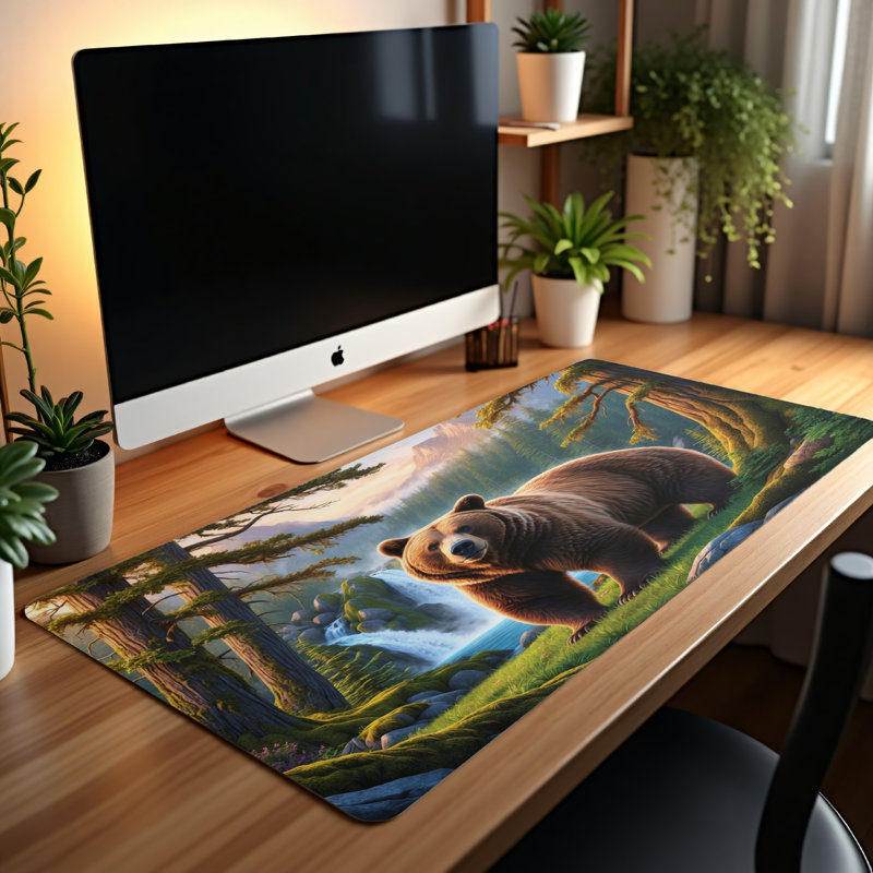 Polyester Desk Pad, 23.6x13.8