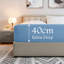 Tanvish Luxury Microfiber Fitted Sheet - 40 cm Deep Pocket, Ultra-Soft - Wrinkle-Free and Easy Care-1751870265-1751870248