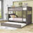 Gyung Kids Full Over Full Bunk Bed with Trundle-1589206519