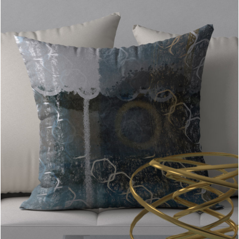 Geometric Reversible Throw Pillow, 20" x 20"