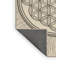 Tapis moelleux moelleux d'inspiration mondiale Earls - beige-1678084558