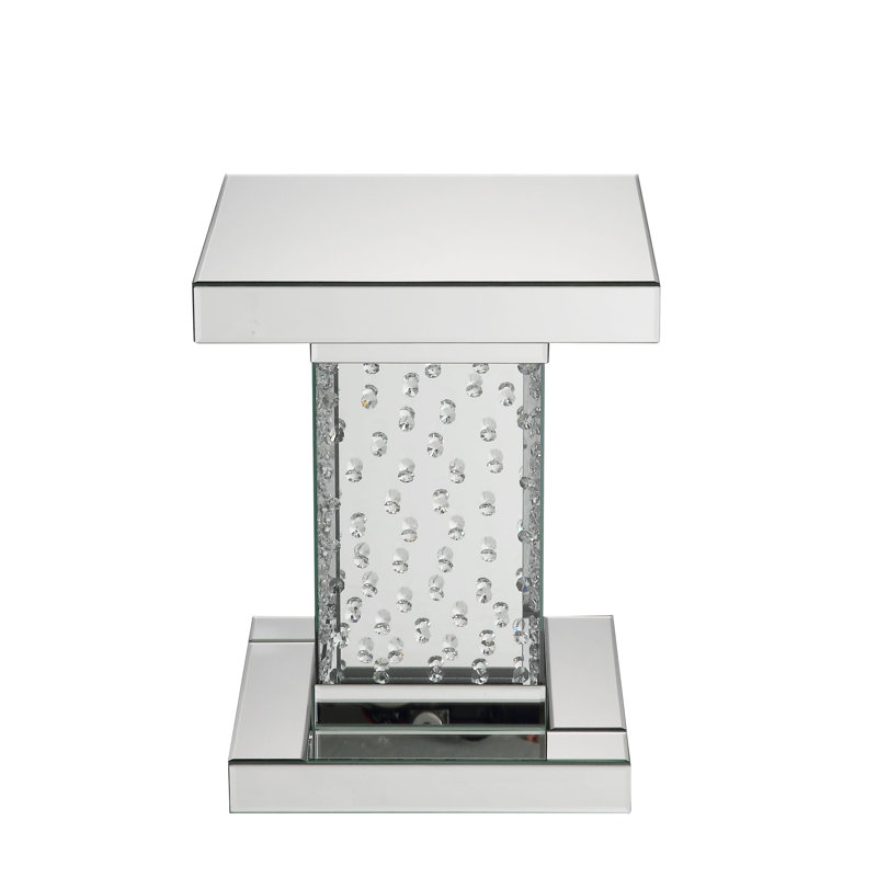 Table de bout en miroir Nysa Glam