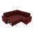 Polyester rouge est en rupture de stock