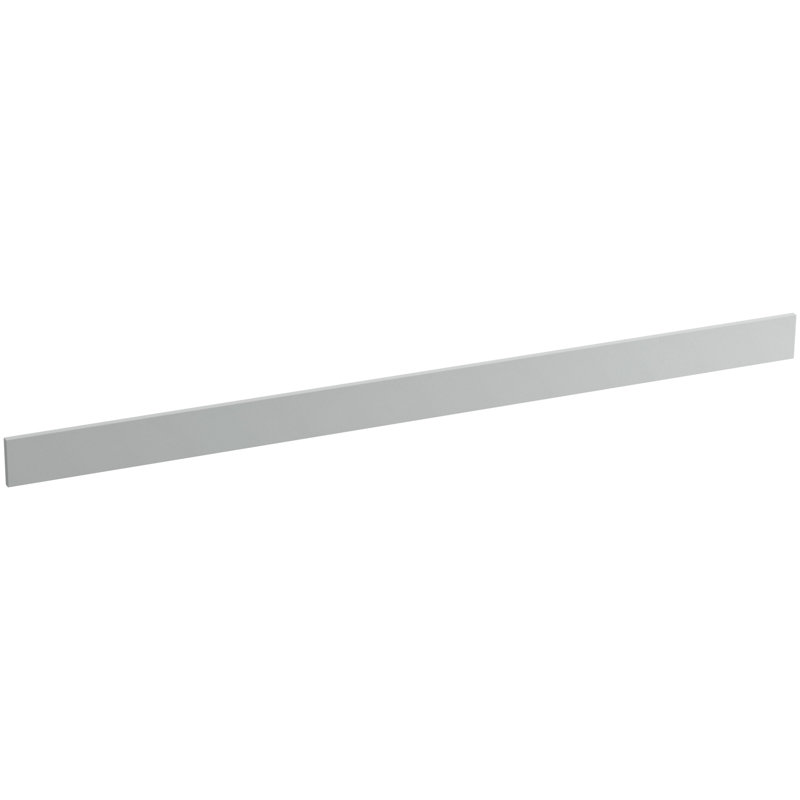 Solid/Expressions 61" Backsplash Kit, White Expressions